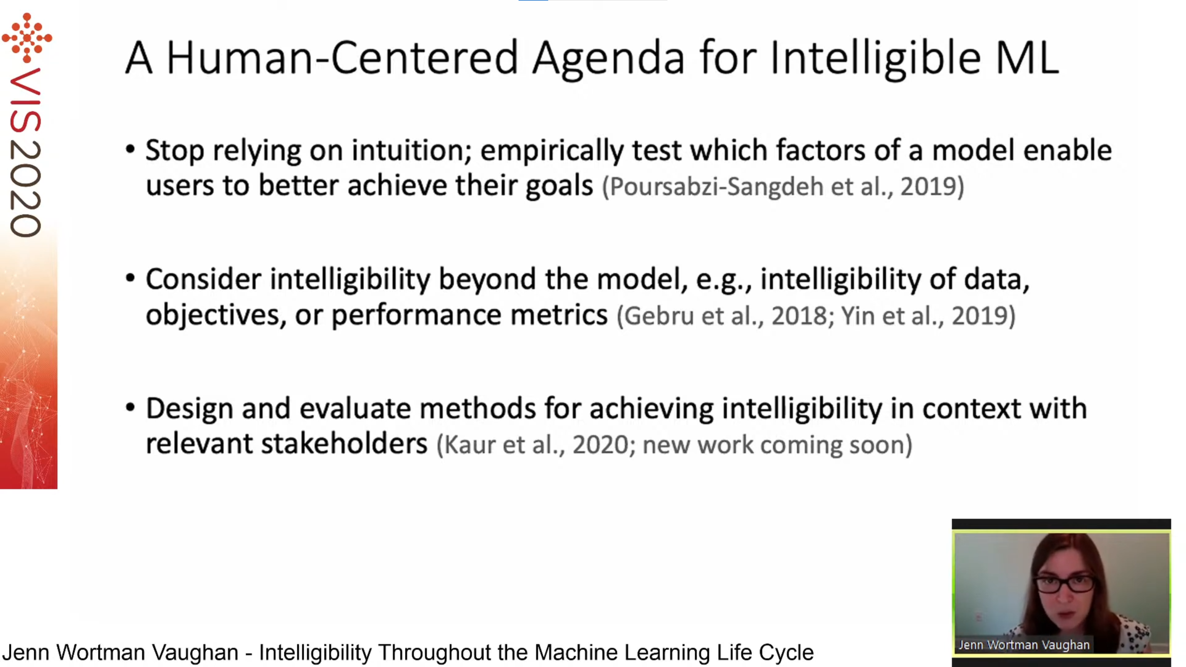 Human-centered agenda for intelligibility