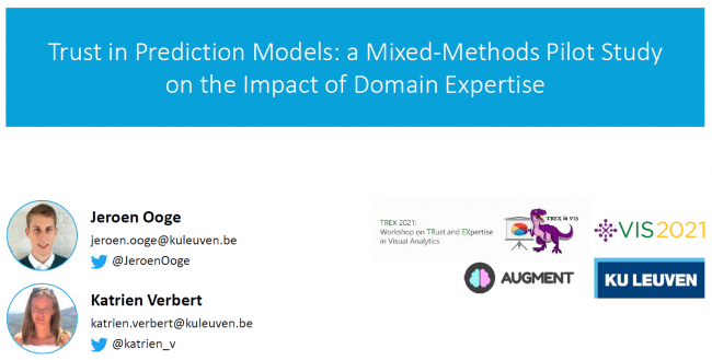 First slide of TREX 2021 presentation